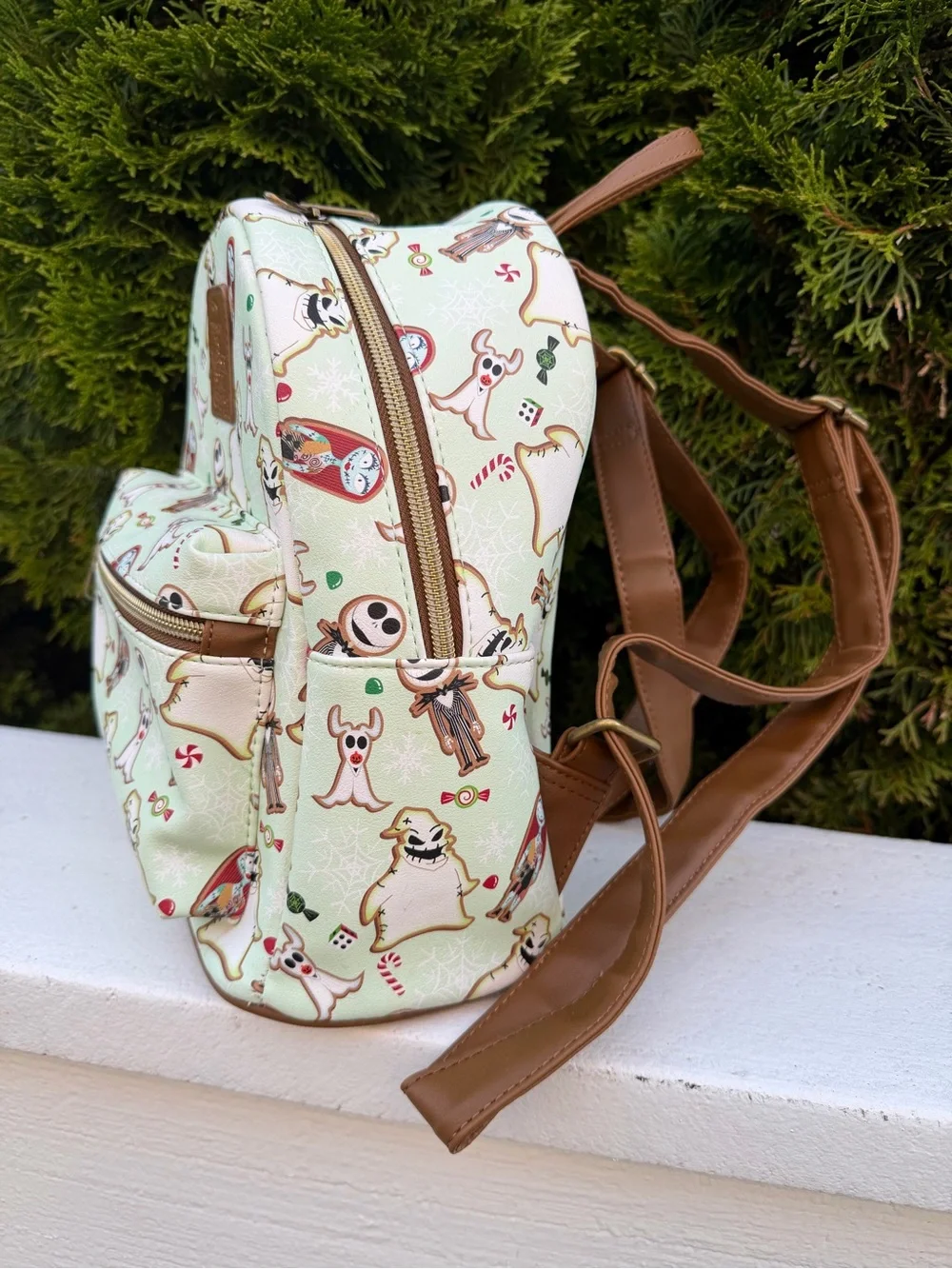Loungefly Disney Nightmare Before Christmas Gingerbread Cookies Mini Backpack